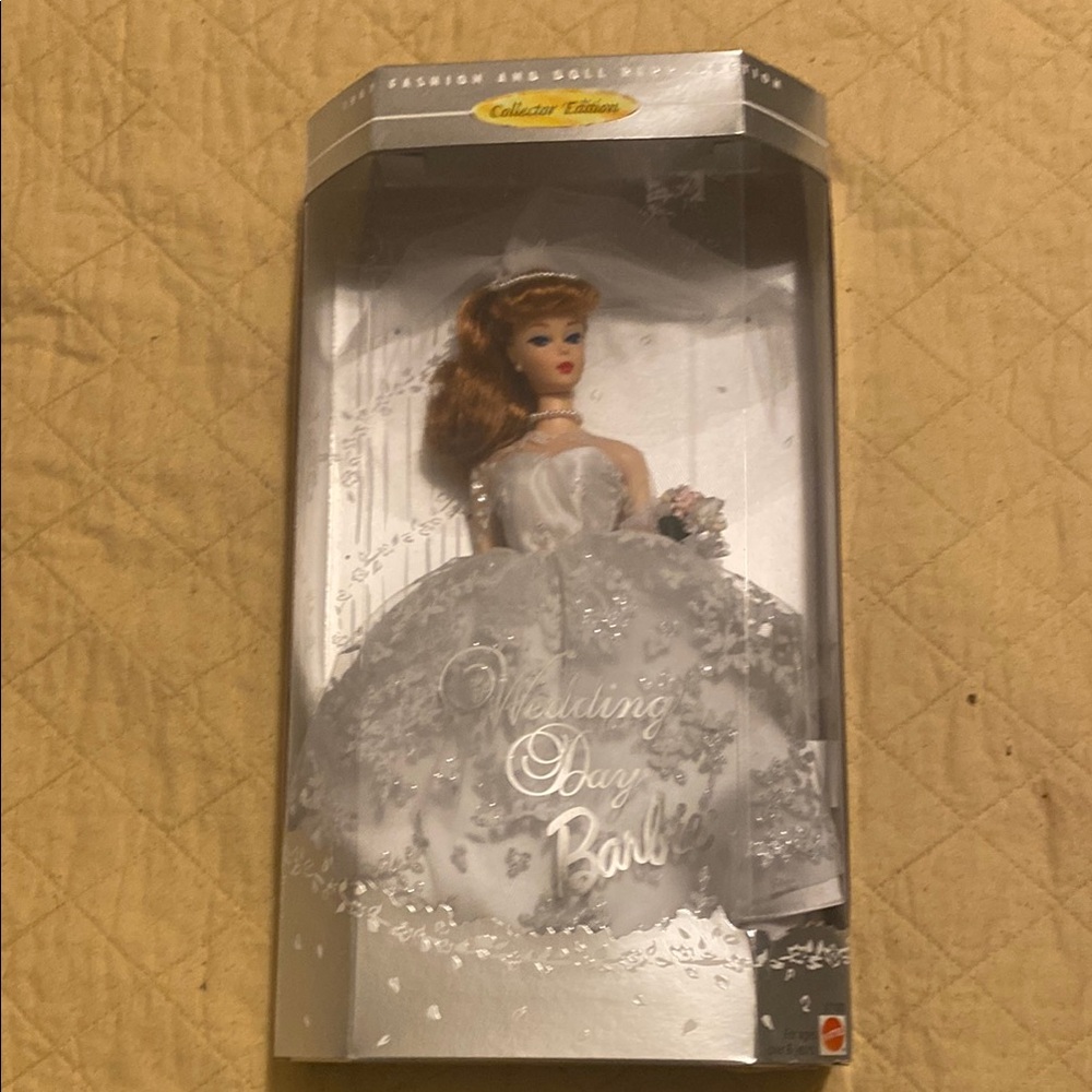 Wedding Day Barbie Doll in White Gown